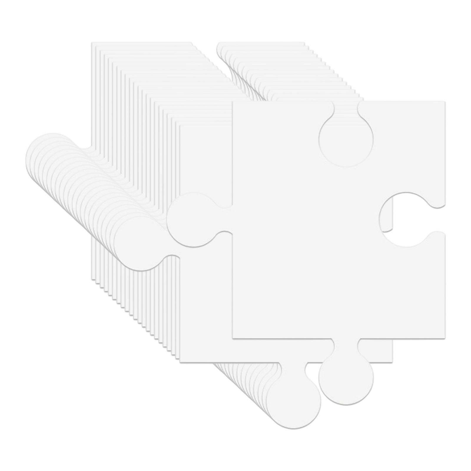Puzzle Blank White - 24Pcs White Cardboard Blank Jigsaw Puzzles