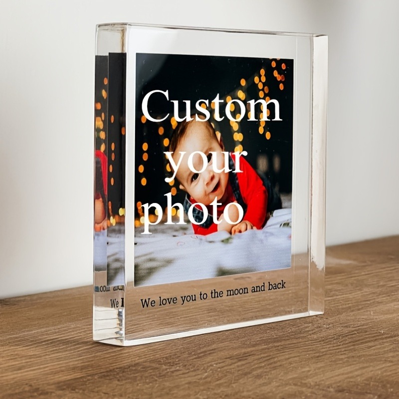 Custom Personal 2D Flat Acryli - Photo Acrylic Block review and price