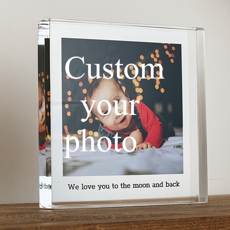 Custom Personal 2D Flat Acryli - Photo Acrylic Block review and price