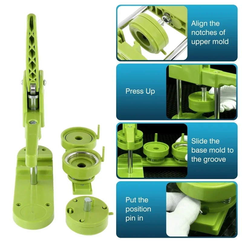 Badge Pin Button Maker Machine - Button Badge Blank review and price