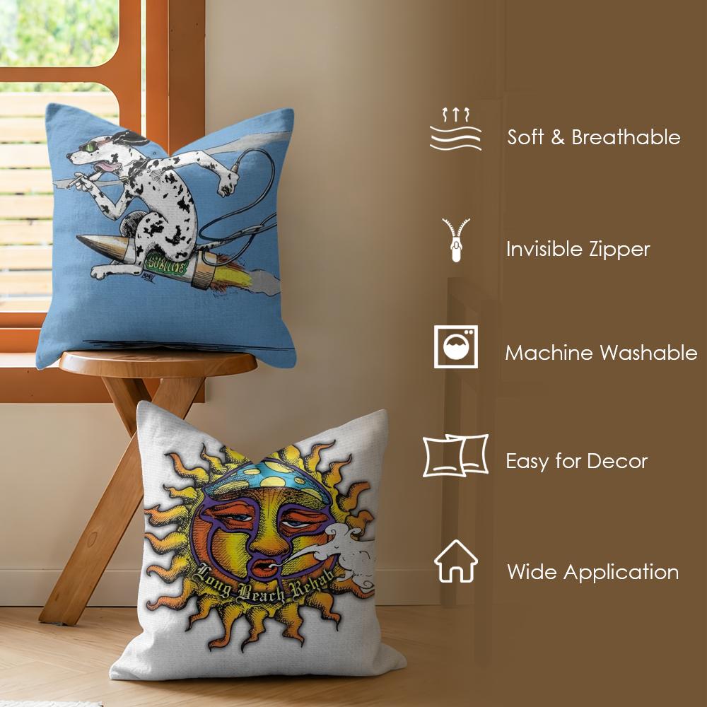 S-Sublime Band Reggae Cushion  - Pillow Cover Sublimation review and price