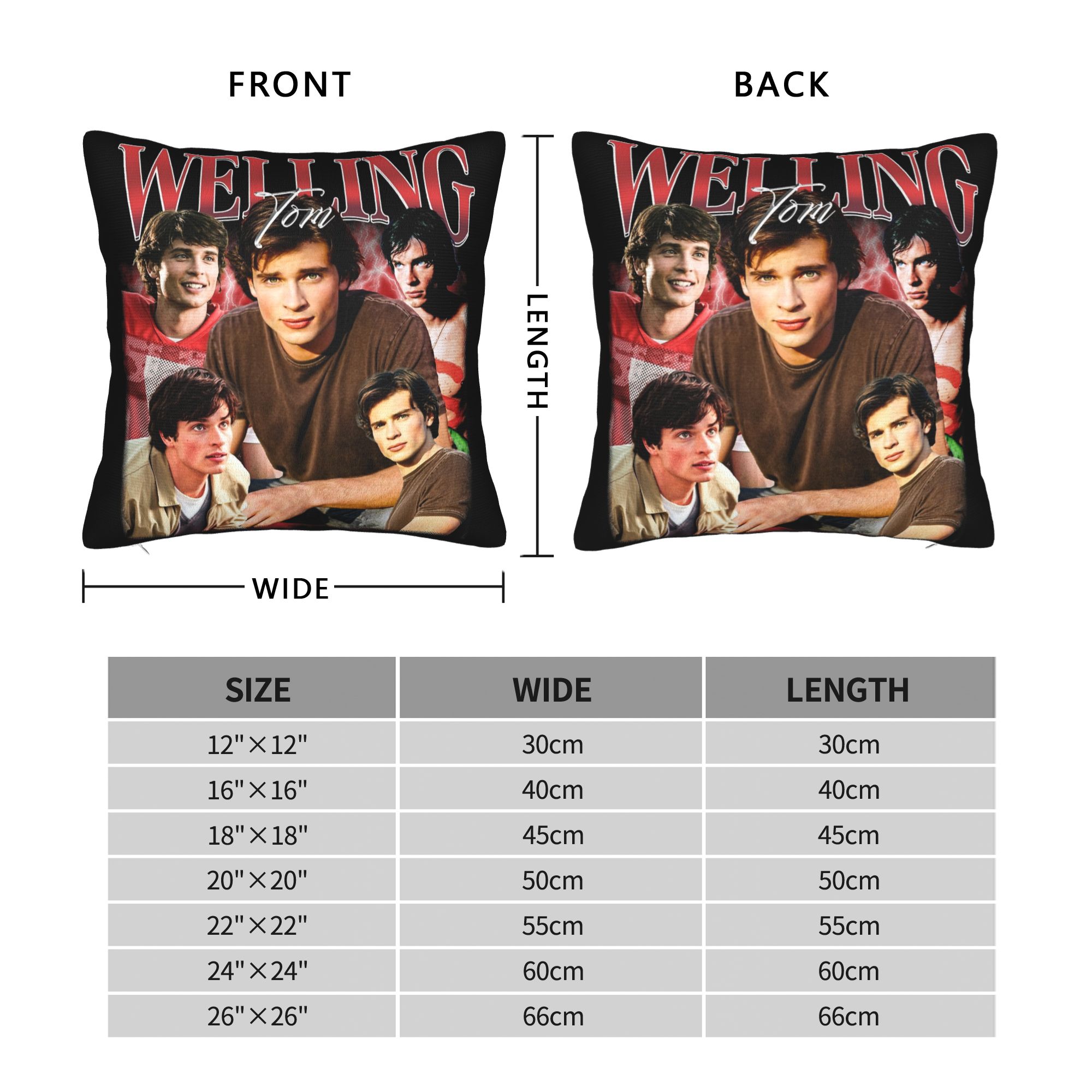Vintage Welling Tom heated riv - Pillow Cover Sublimation review and price