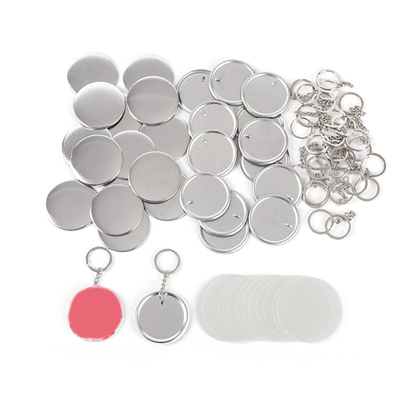 100PCS 44MM 58MM Plastic Metal - Button Badge Blank review and price