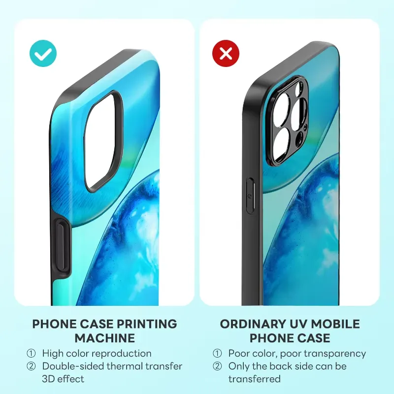 Heat Transfer Machine for Subl - Phone Case Blank Print review and price