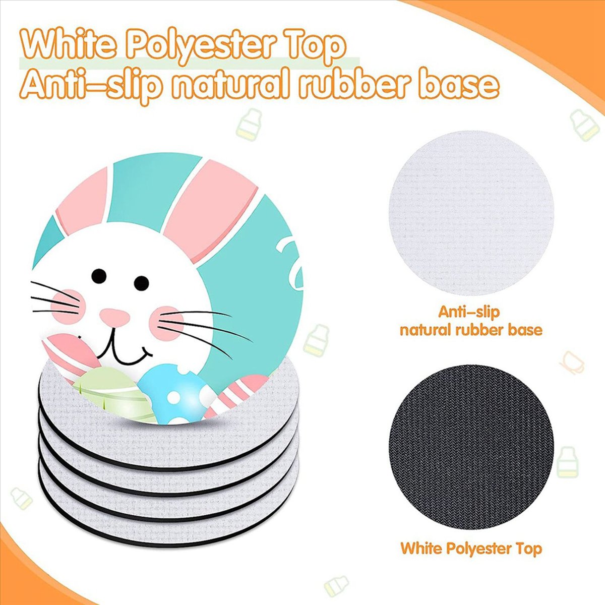 ABVT-160PC Sublimation Blank C - Coaster Sublimation Blank review and price