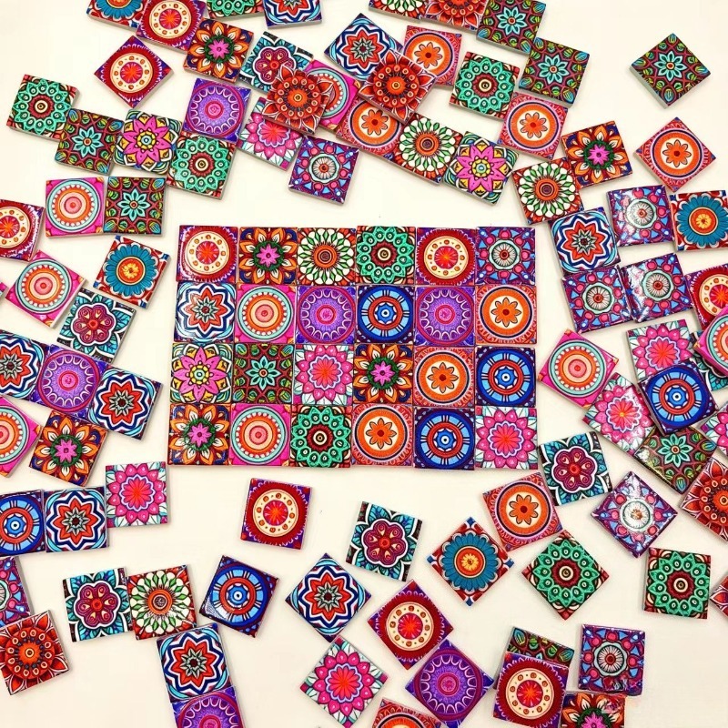 Mandala Print Ceramic Mosaic 1 - Ceramic Tile Blank review and price