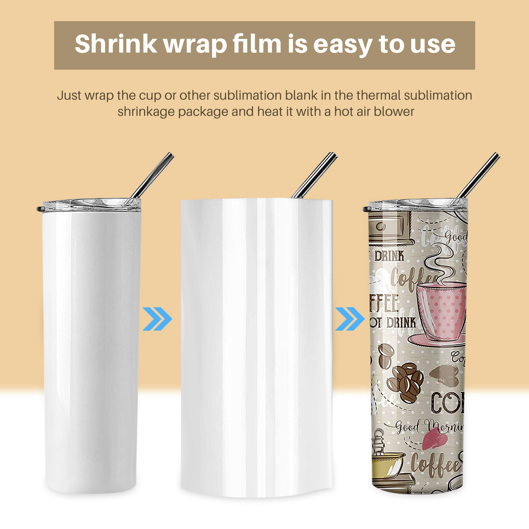 ABWP-8X12 Inch Sublimation Shr - Sublimation Mug White review and price