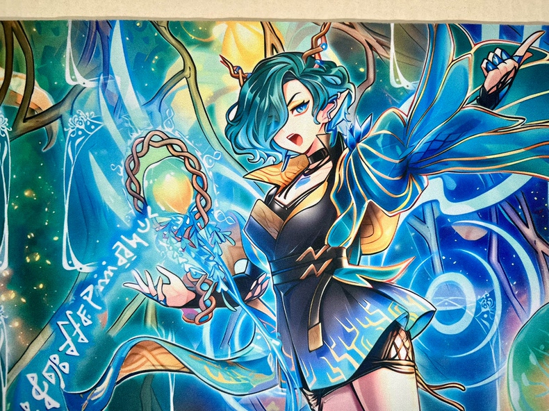 Yugioh Elfnote Tinia Play Mat  - Door Mat Blank review and price