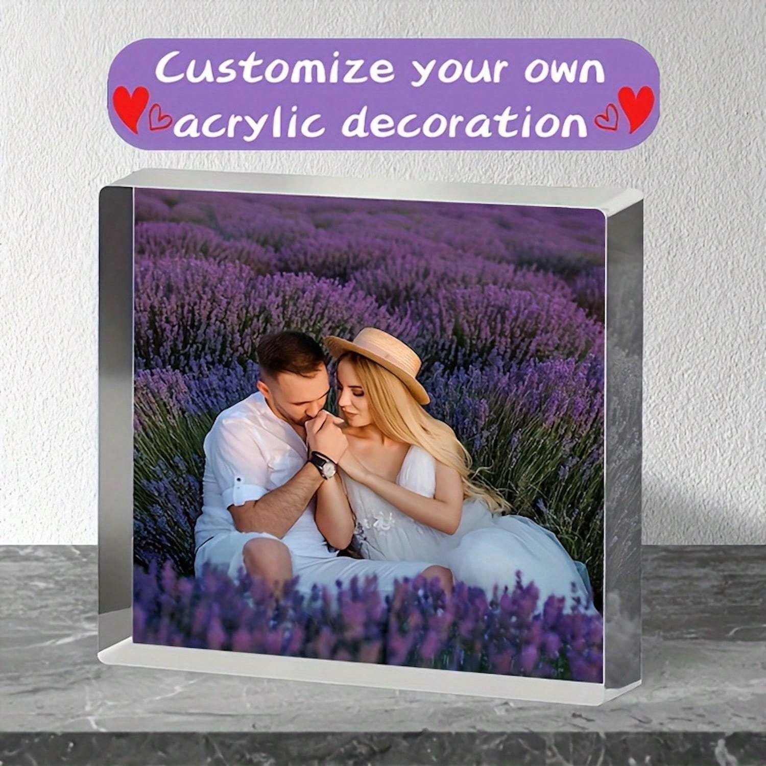 2D Flat Acrylic Photo Block -  - Photo Acrylic Block review and price