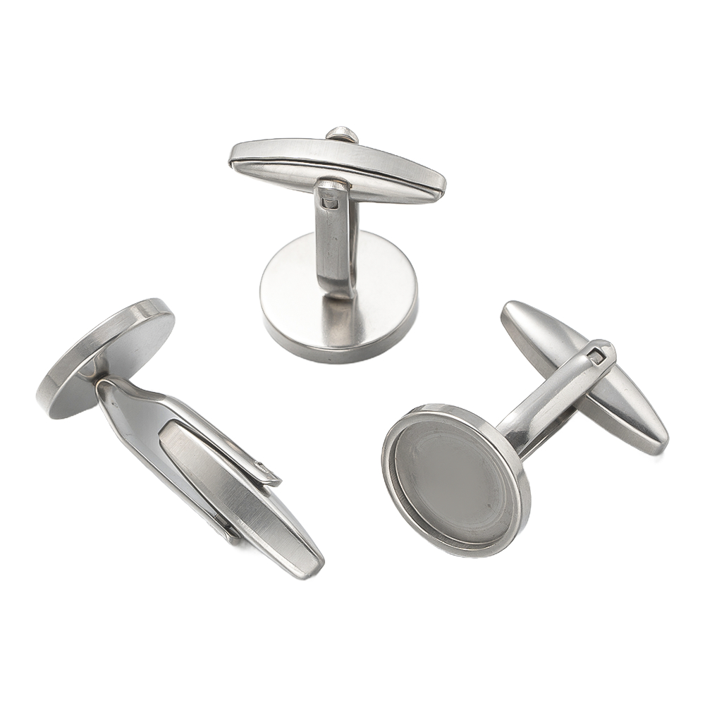 5Pcs Stainless Steel Cufflinks - Metal Photo Panel review and price