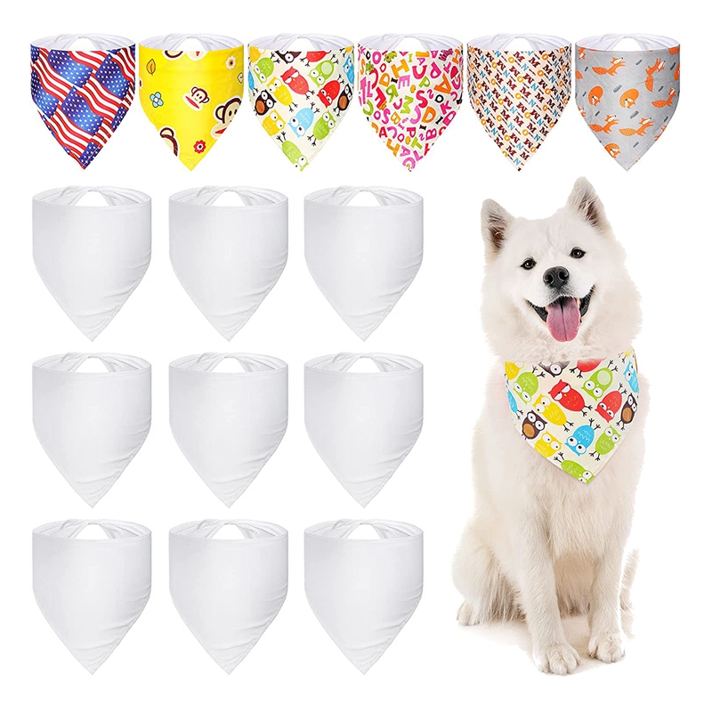 100 Pieces Sublimation Blank D - Bandana Blank White review and price