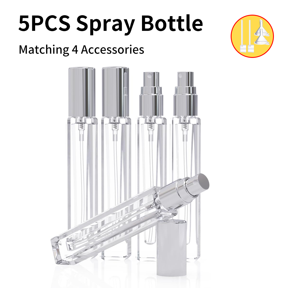 5-Piece Cologne Atomizer Empty - Water Bottle Blank review and price