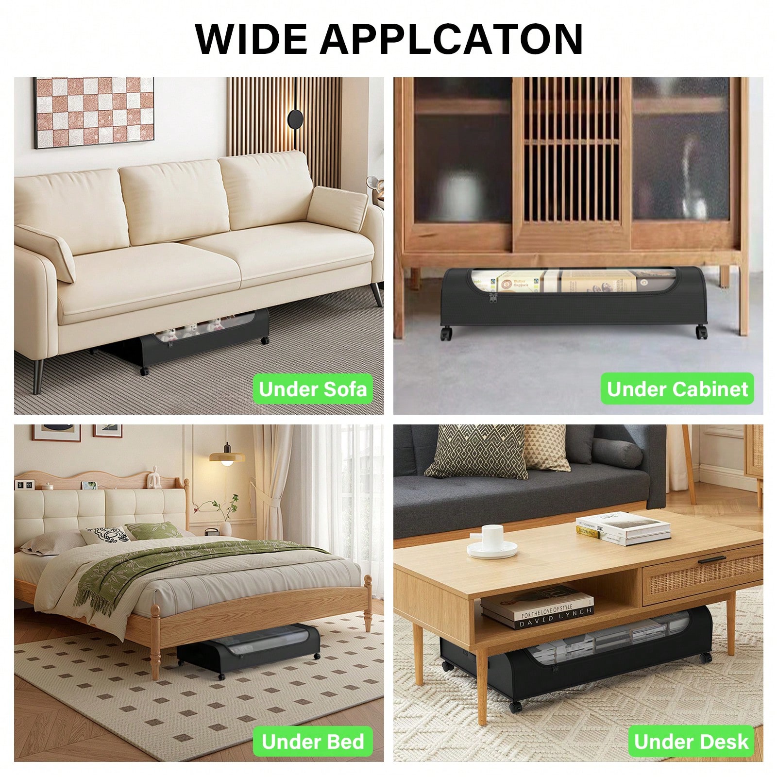 Underbed Storage Organizer Wit - Metal Photo Panel review and price