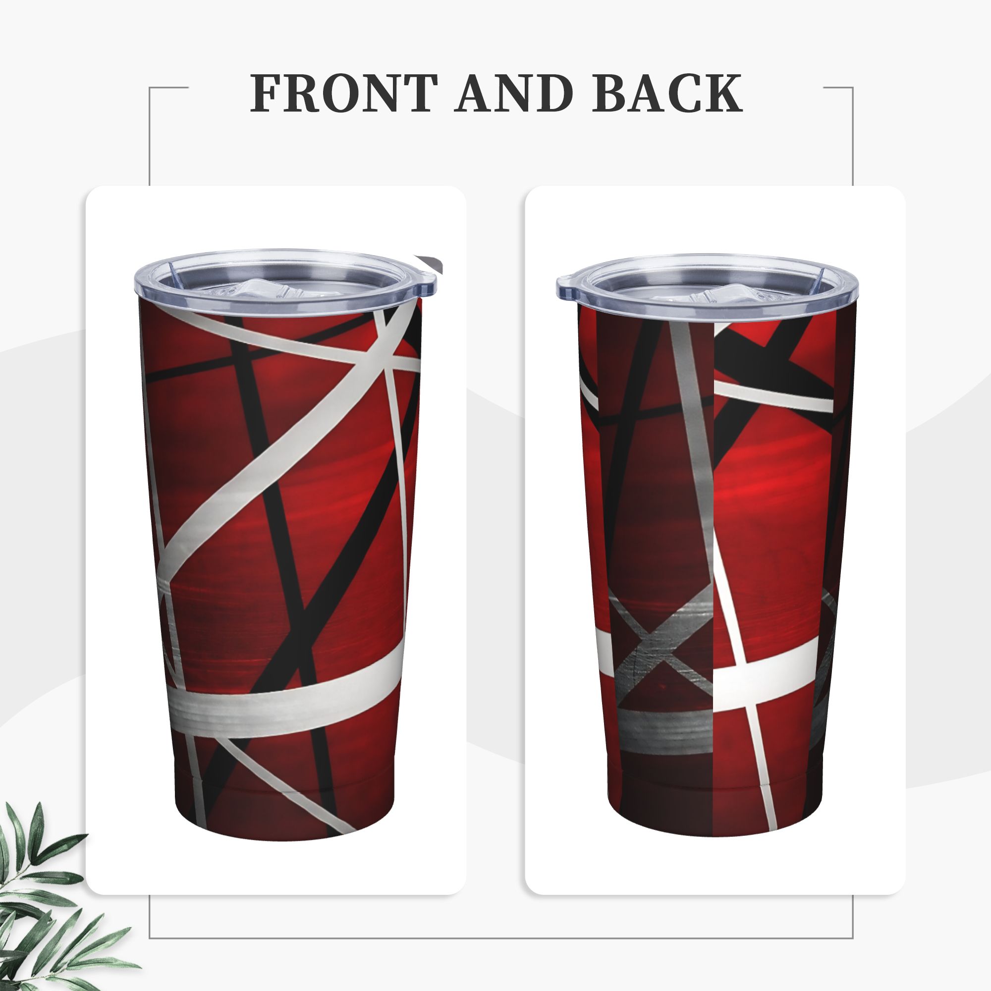 V-Van Halens Red Black White T - Tumbler 20Oz White review and price