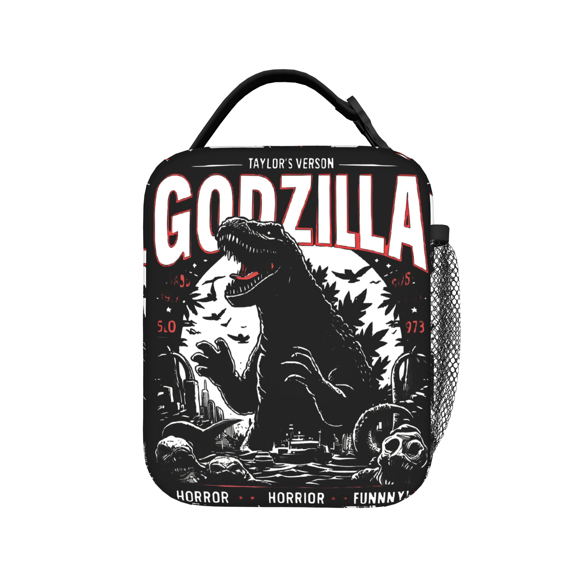 Godzillaed Anime Insulated Lun - Tote Bag Sublimation review and price