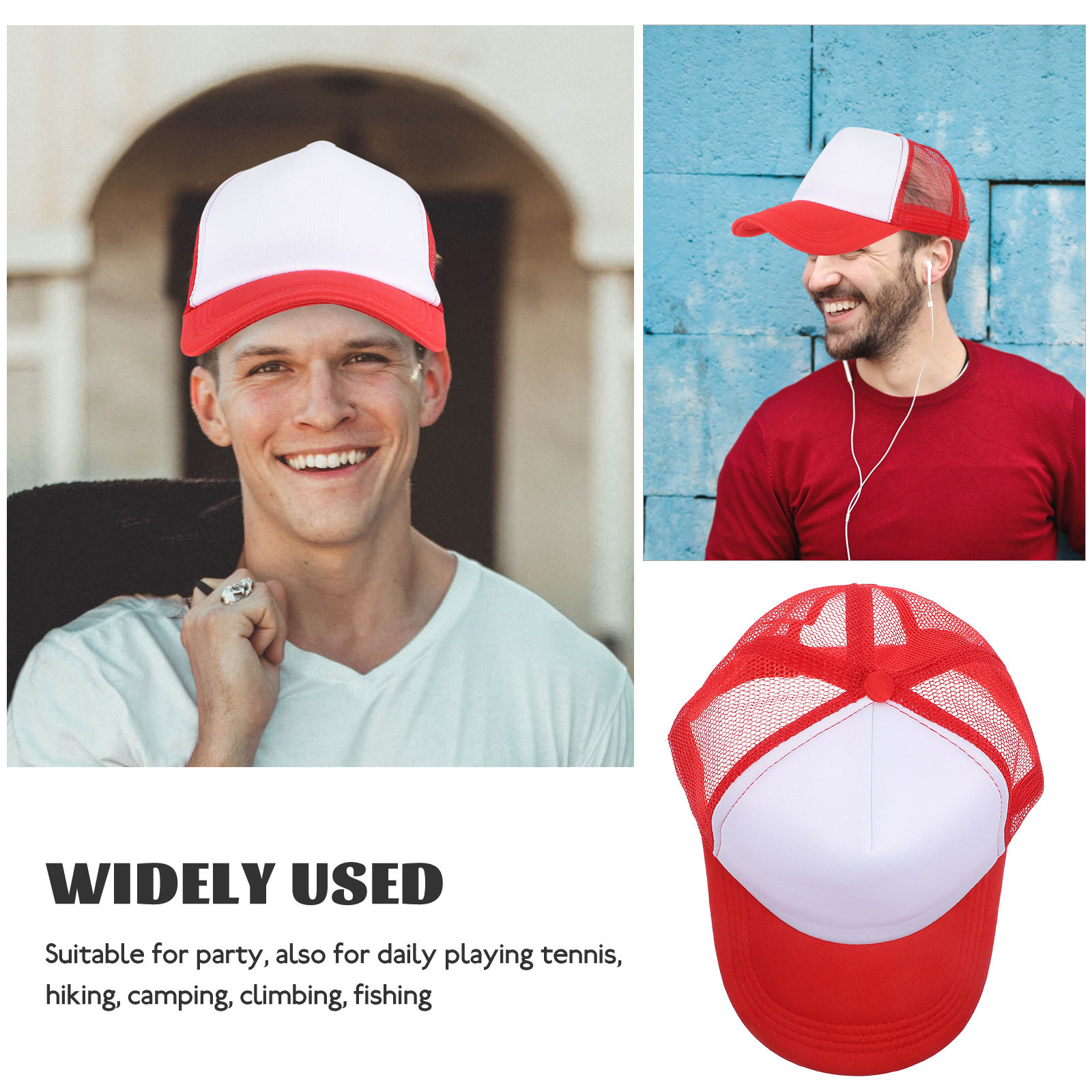 10Pcs Blank Mesh Baseball Caps - Hat Sublimation Blank review and price