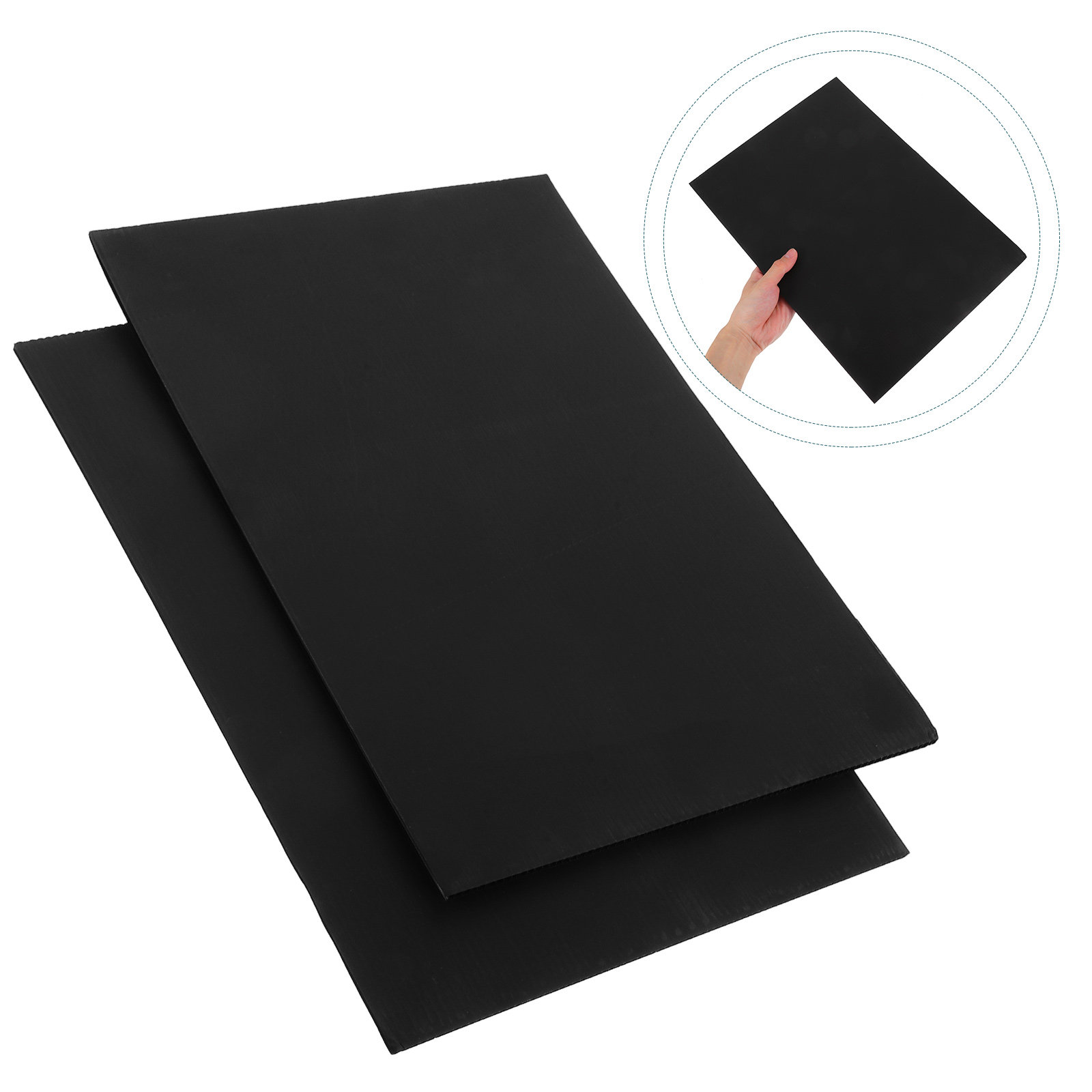 2Pcs Black Blank Garden Sign B - Yard Sign Blank review and price