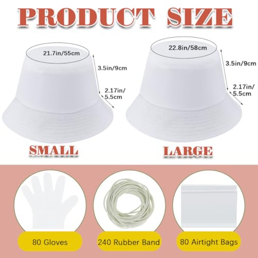White cotton bucket hat for ti - Hat Sublimation Blank review and price