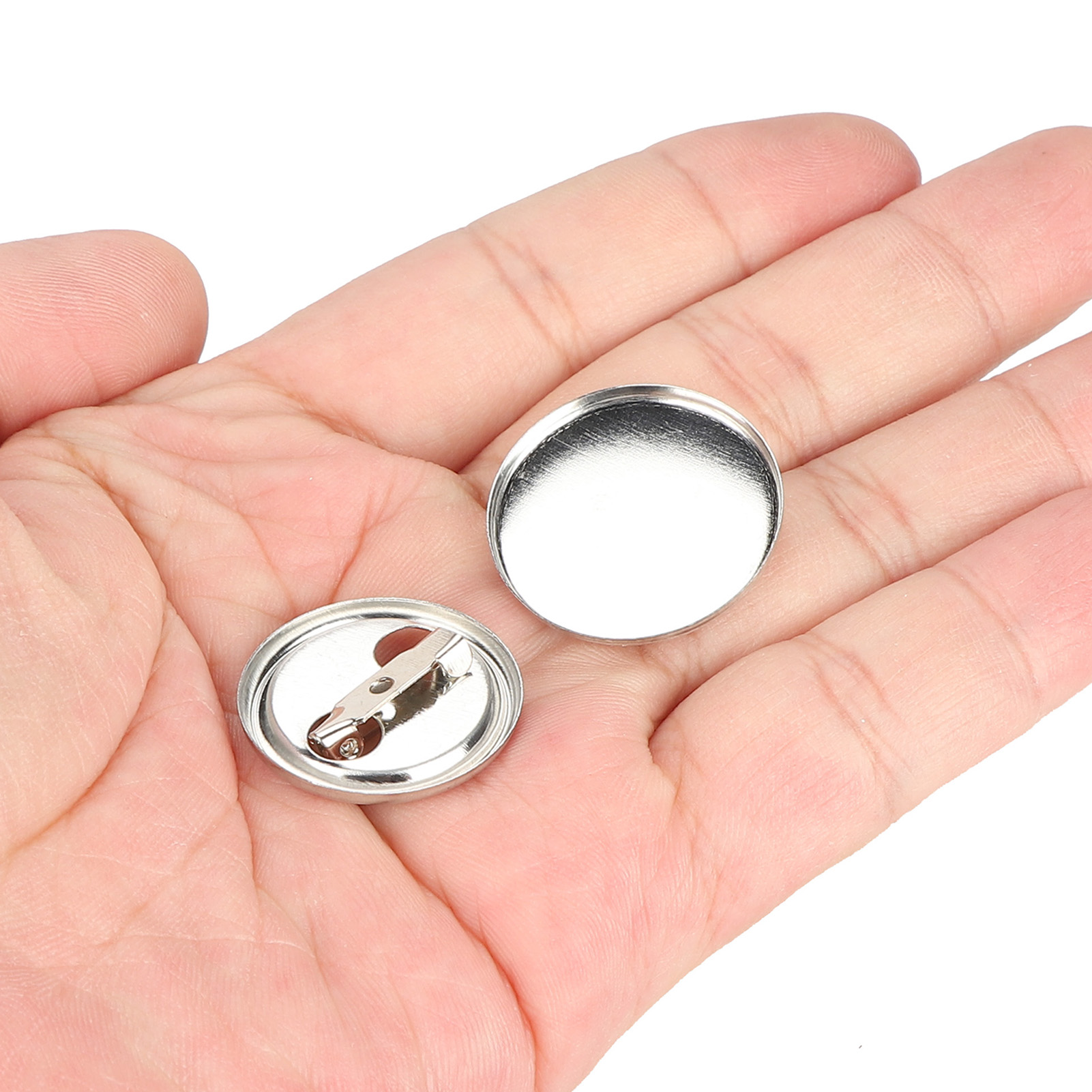 Blank Pin Button Round Safety  - Button Badge Blank review and price