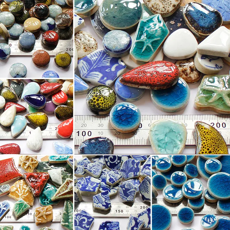 100g Oval Ceramic Mosaic Tiles - Ceramic Tile Blank review and price